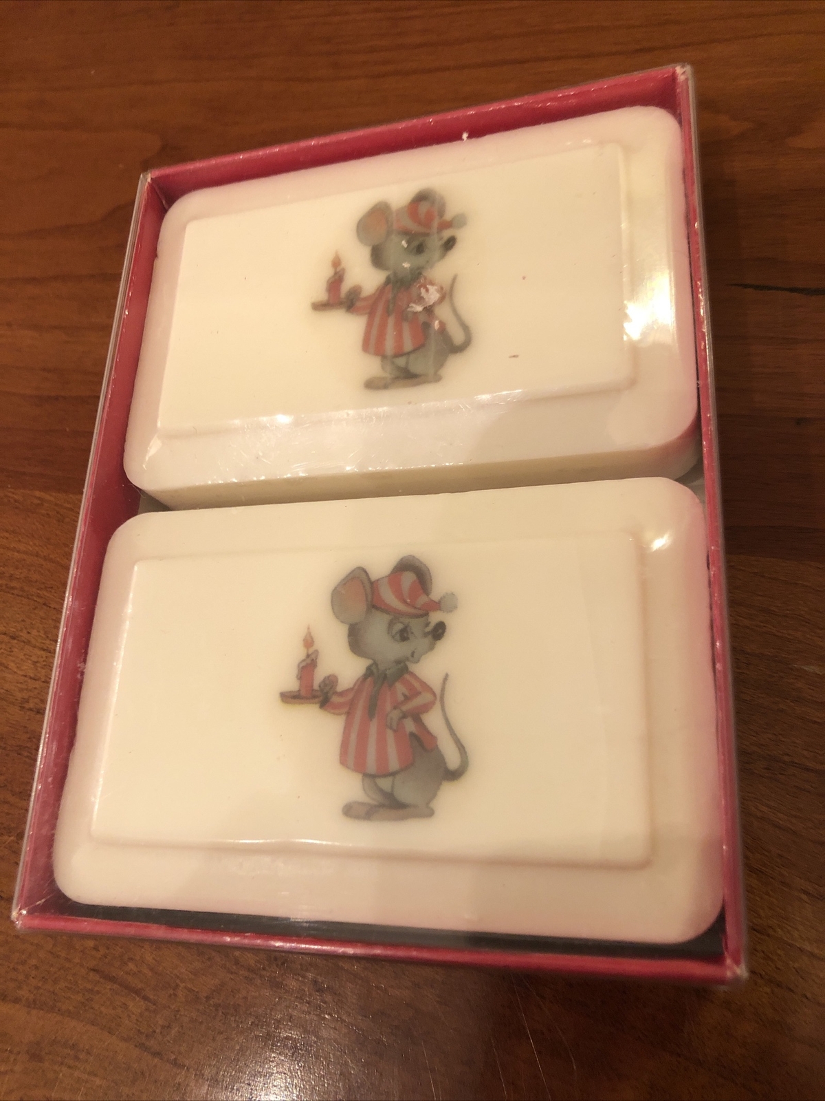 Katherine Gray 2 pack bar soap Mouse in Pajamas Sealed bars Made in USA