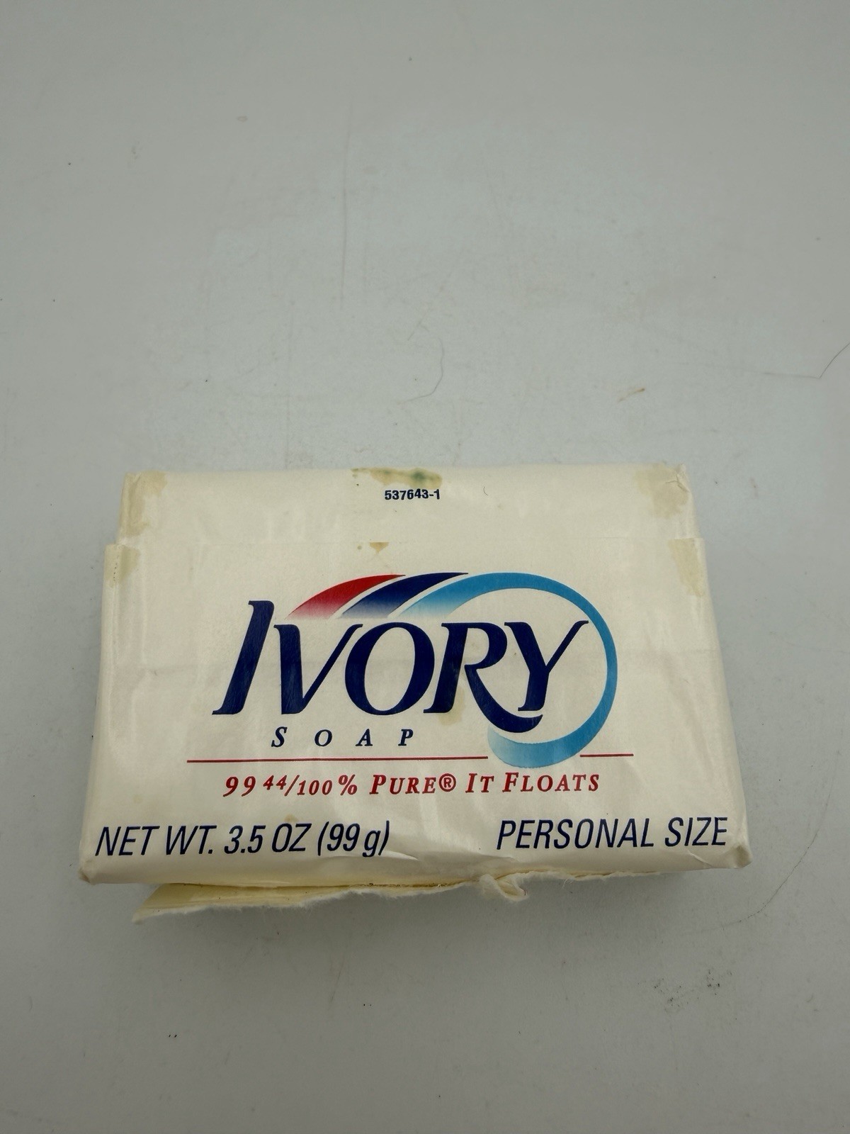 Vintage Ivory Bar Soap Personal Size Bar 3.5 oz NEW NOS 1996 80’s Prop