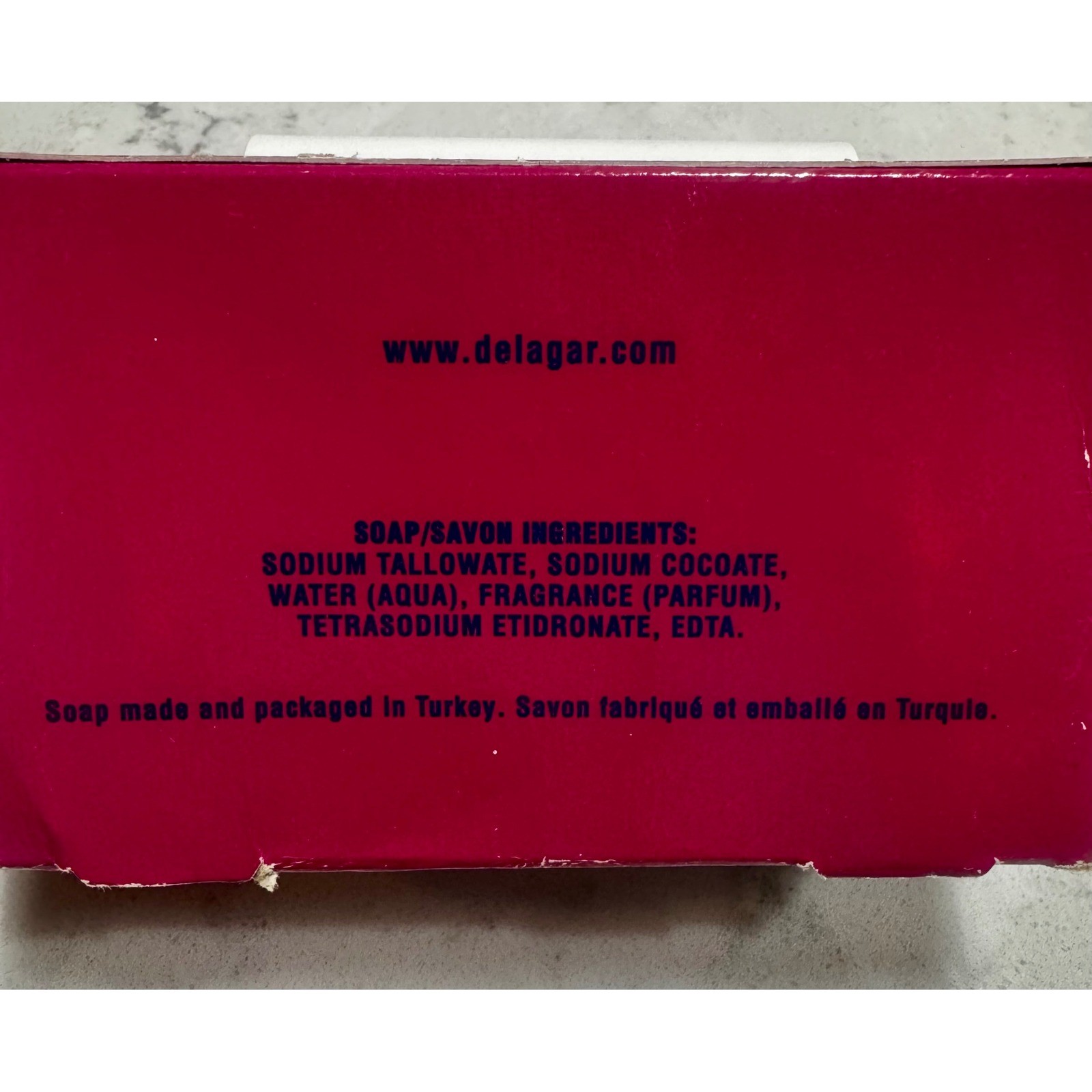 VTG 1970s Delagar Seafarer Soap-On-A-Rope 4.1oz – New In Box – Made In Turkey