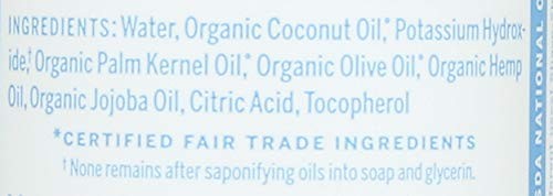 Dr Bronners Pure Castile Liquid Soap Baby Unscented 4 Fl Oz Organic Eco Friendly