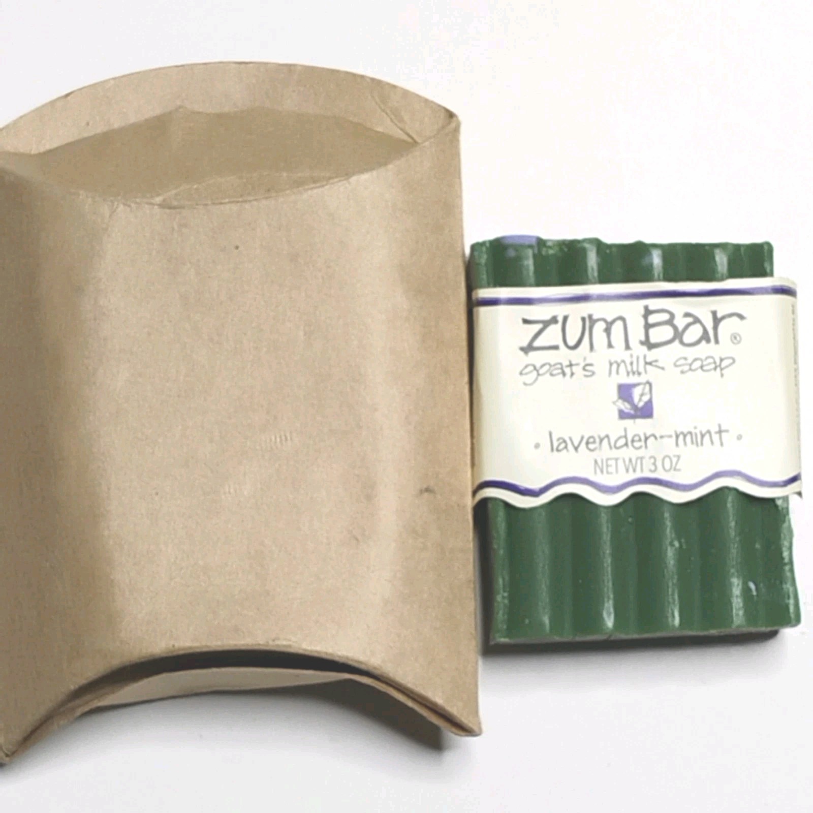 New Indigo Wild Zum Bar Goat’s Milk Soap Lavender Mint