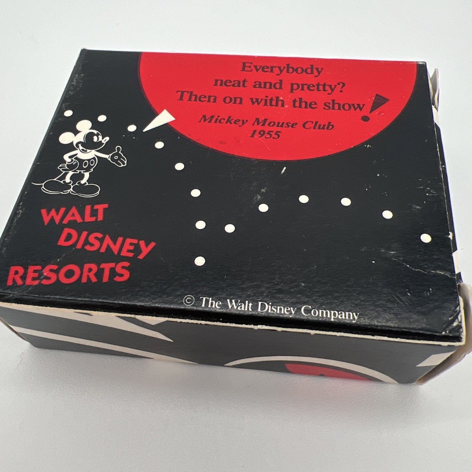 Walt Disney Resort Vintage Mickey Mouse Facial Bath Bar Soap In Box