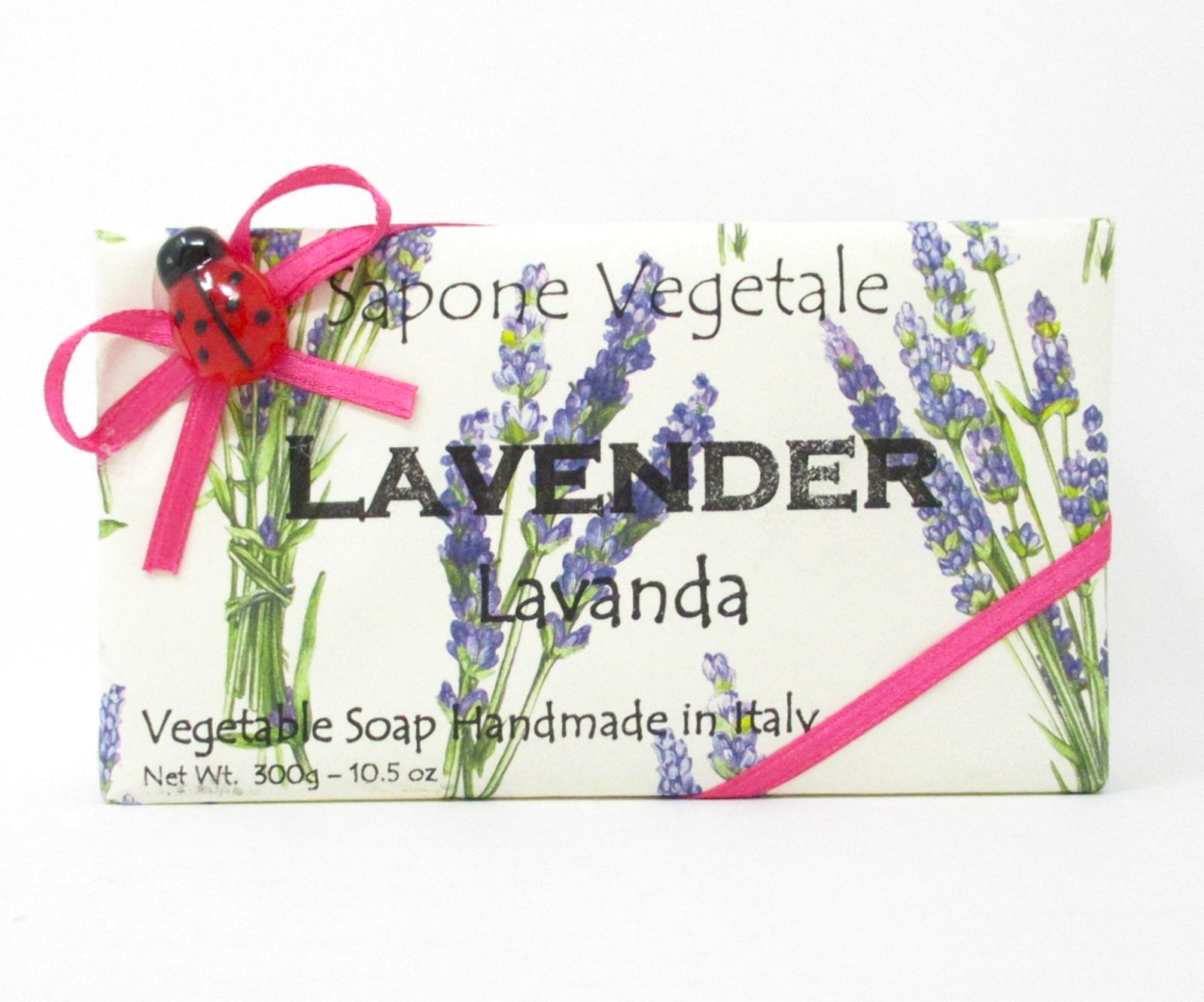 Italian Luxury Vegetable Bath Bar Soap Lavender scented large 10.5oz Alchimia