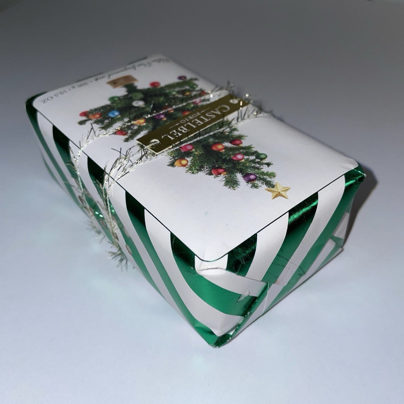 Castebel Porto “Festive Pine” Fragranced Large Bar Soap 10.5oz Christmas