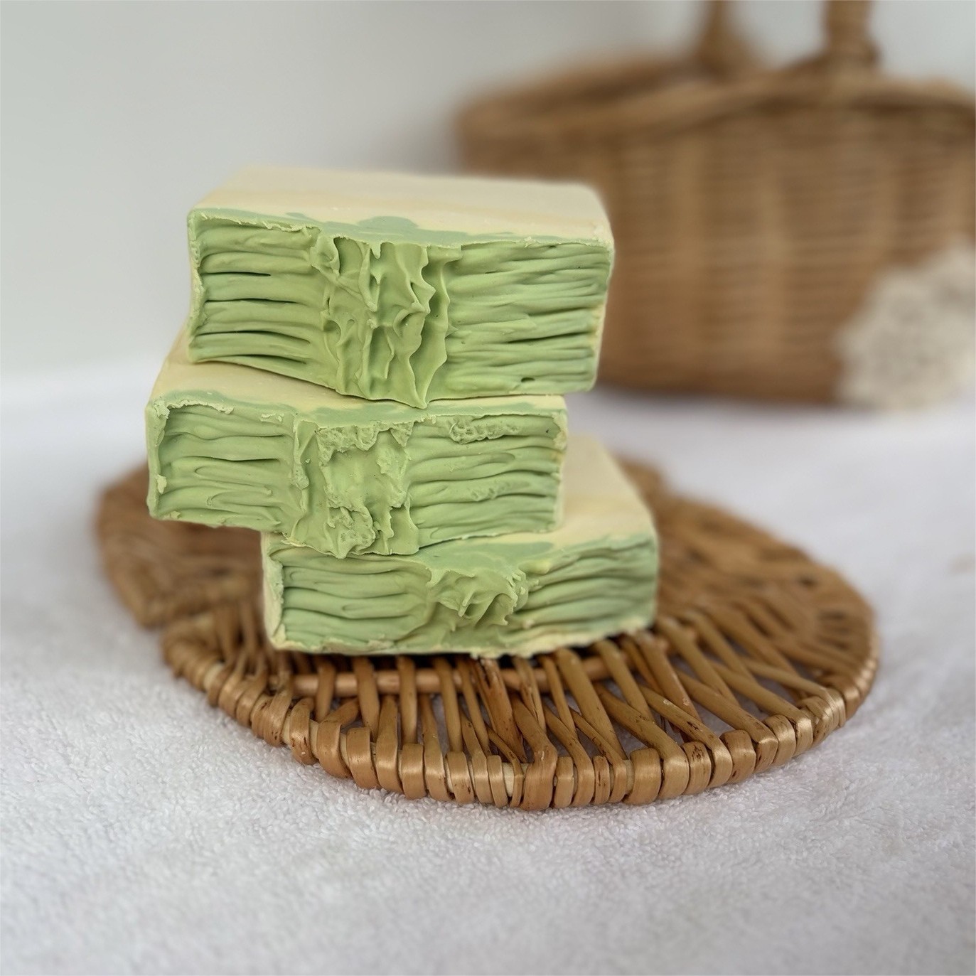 Fresh Pineapple Soap Cold-processed with organic oils 4 .5onz