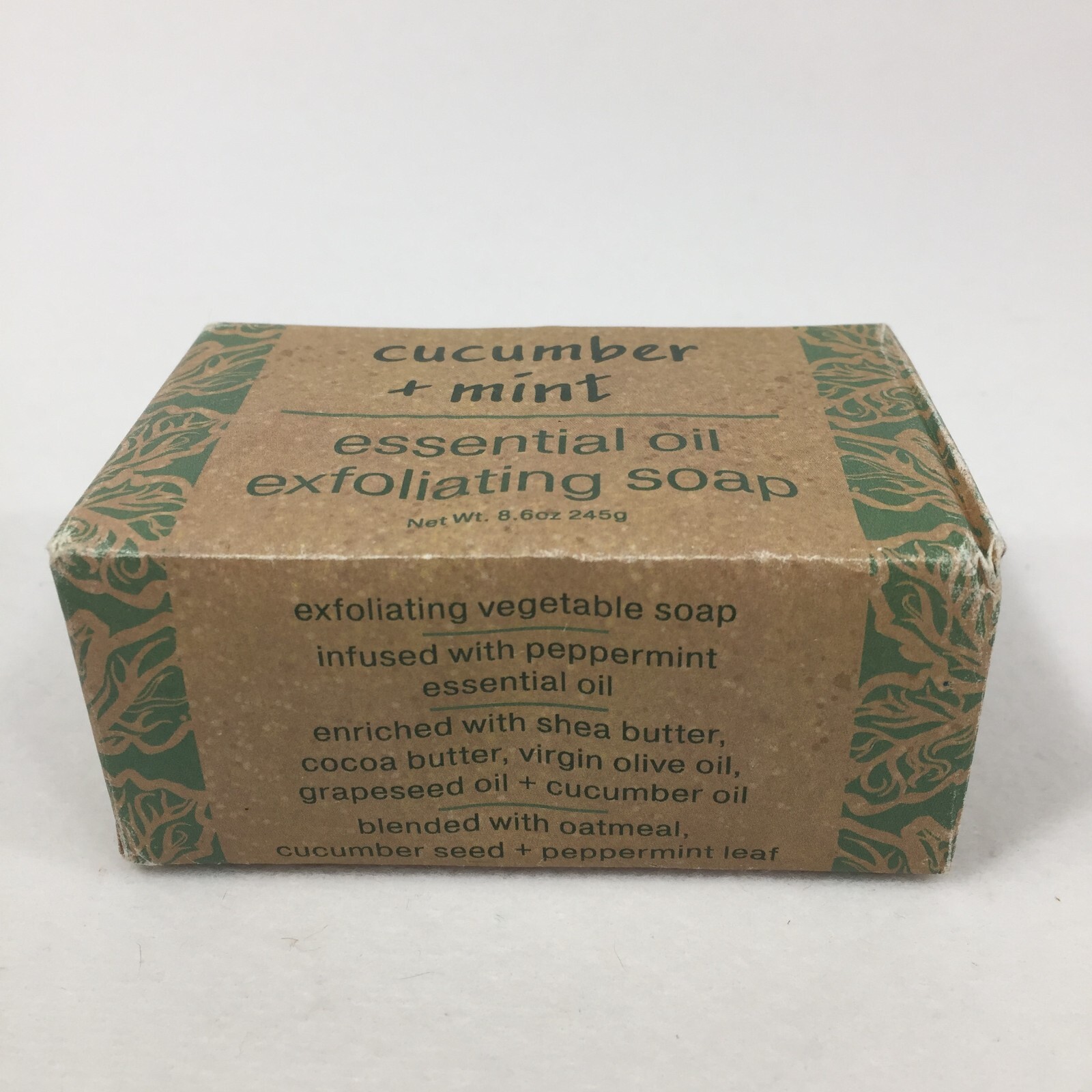 Greenwich Bay Trading Co 8.6oz Essential Oil Bar Soap Cucumber Mint