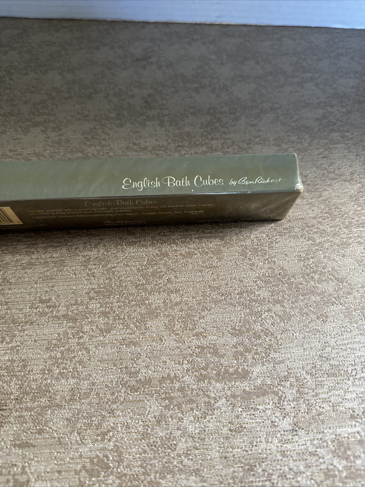 New Ben Rickert English Bath Cubes-, Rose,Lily,VioletDaffodil, Tulip And Violet