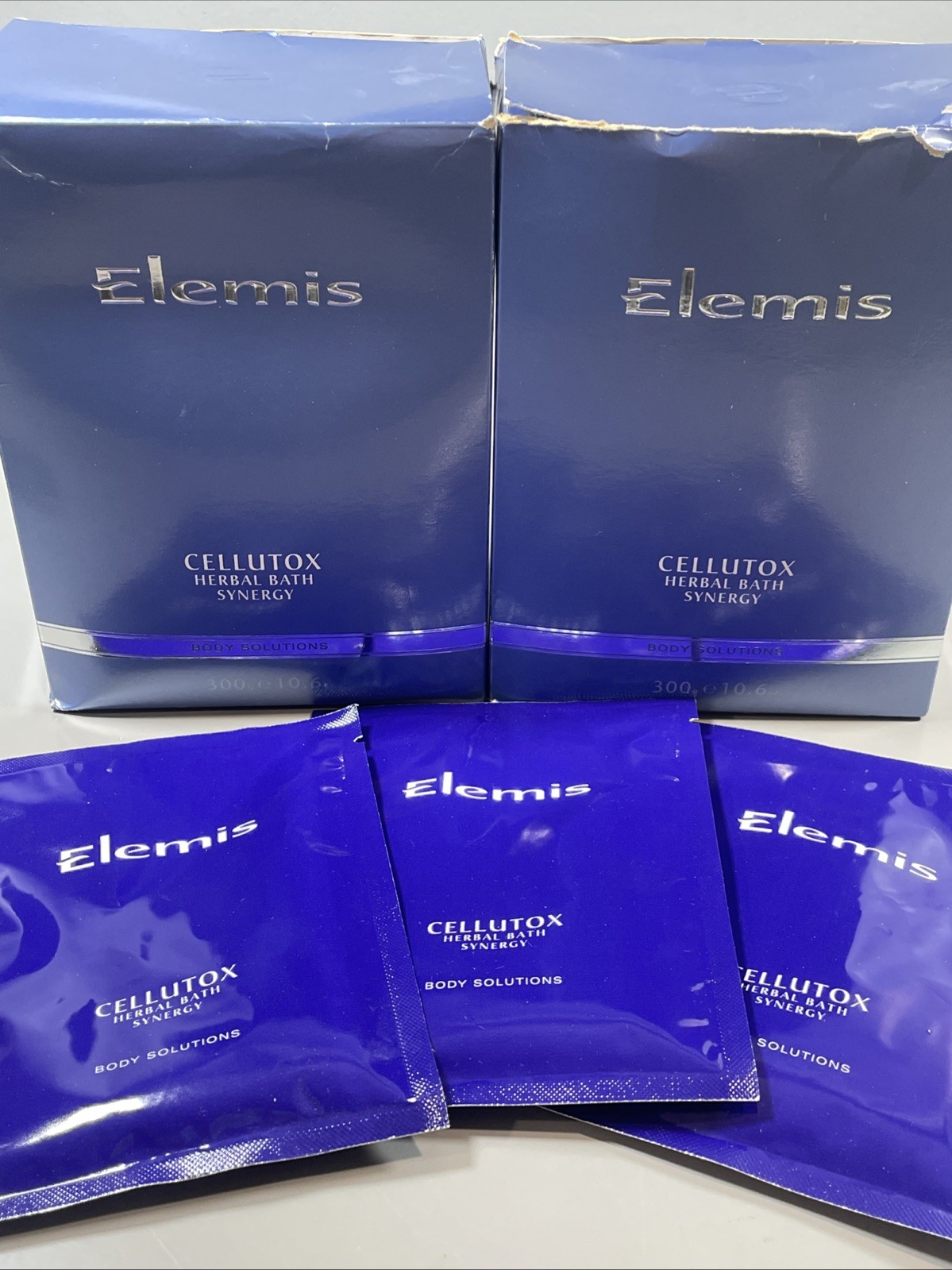 Elemis Cellutox Herbal Bath Synergy 300g 10.6 oz 35 Sachets GENUINE
