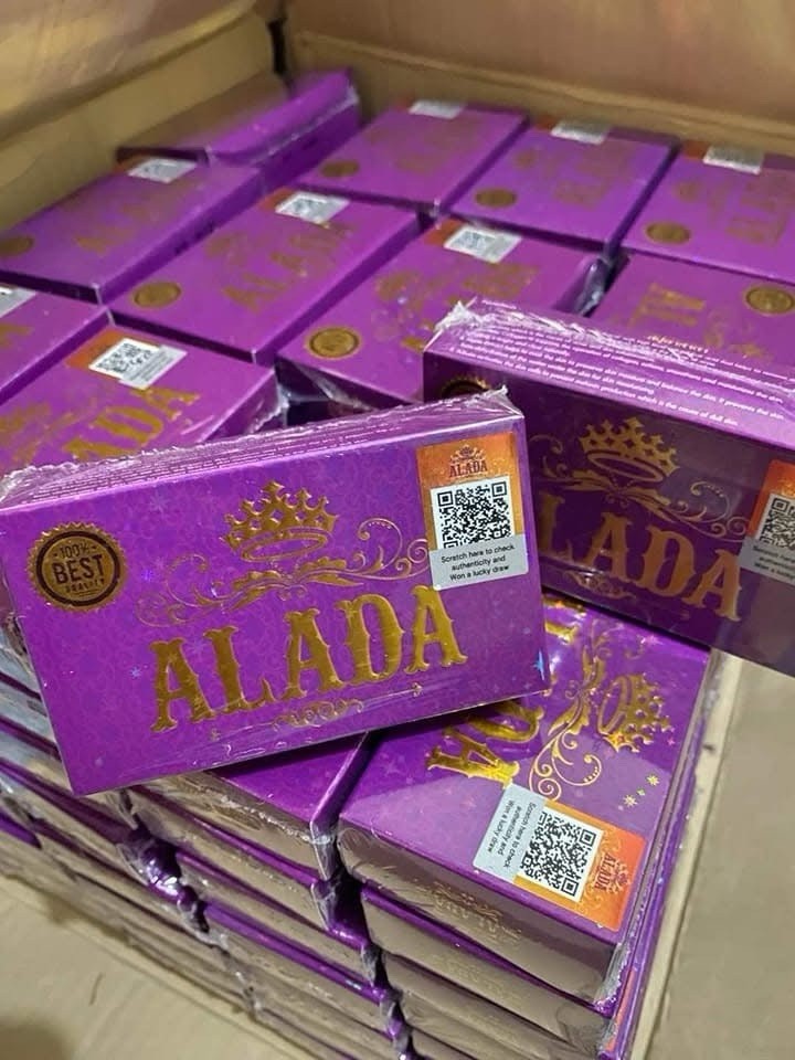 2x Alada fast whitening soap 250g 100% authentic