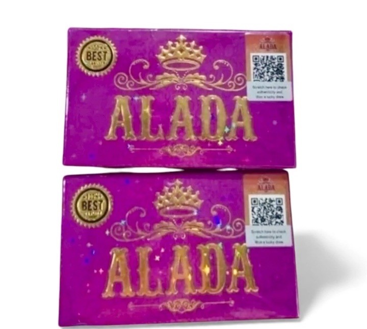 2X ALADA Whitening Soap Naturally Brightening Natural Extract Face Body 160G
