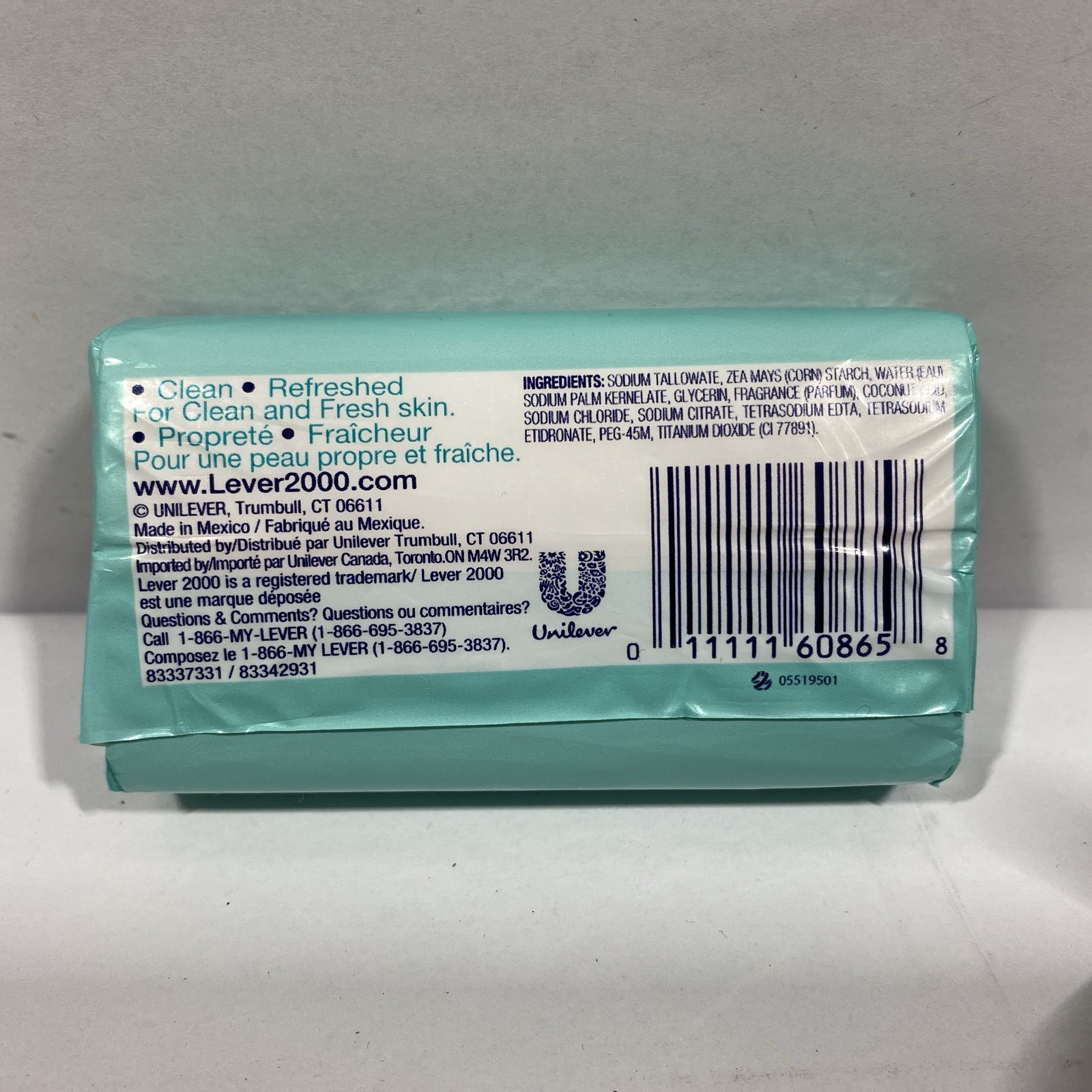 Original Lever 2000 Bar Soap 3.15 OZ Refreshingly Clean