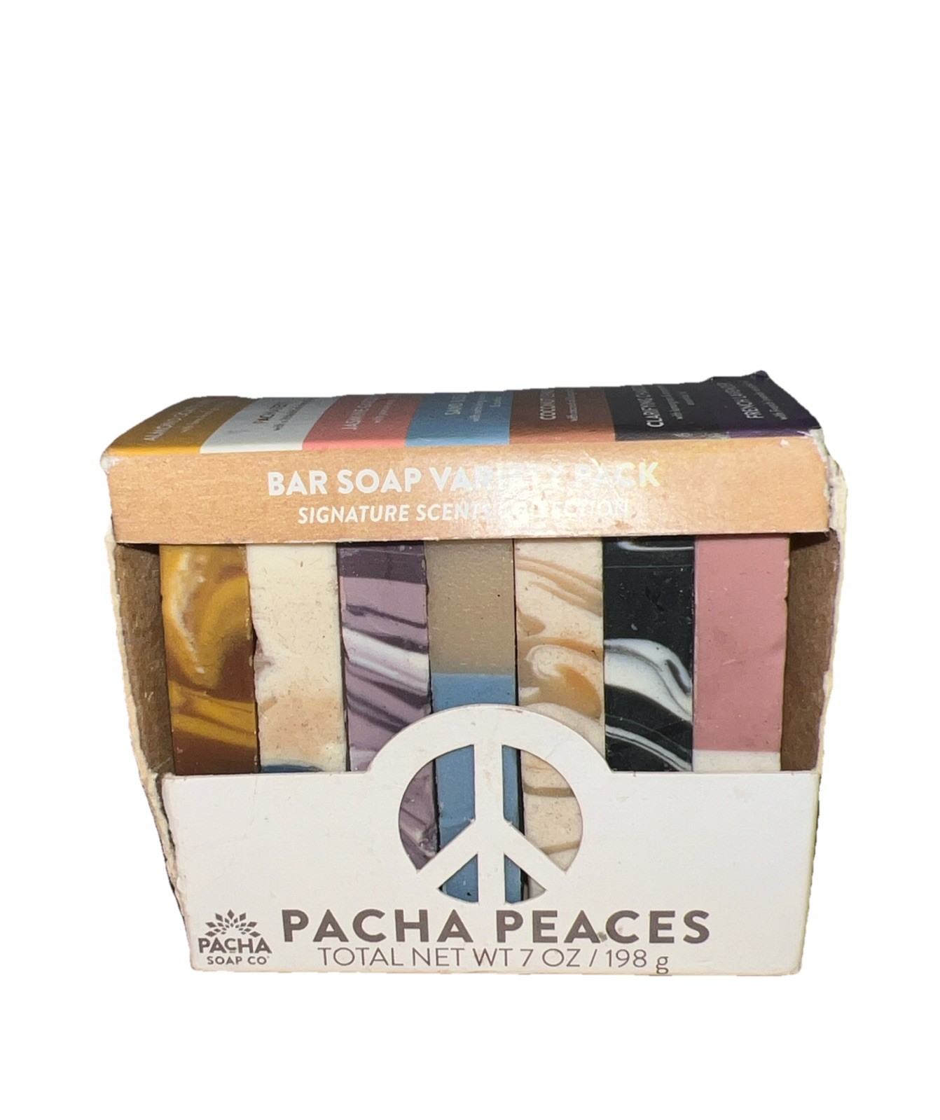 Pasha Peaces NIOP Bar Soap Variety Pk,7 Handcraft Plant Based Soaps,Cruelty Free