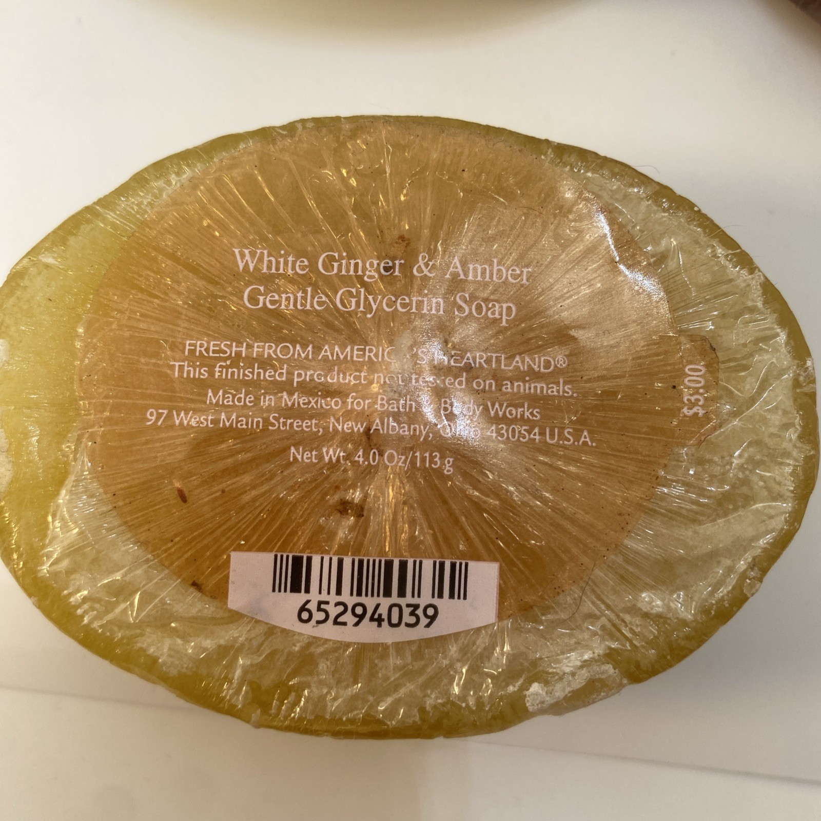 6 Bath & Body Works Soap Gardenia Lily Green Tea Cucumber White Ginger Amber NEW