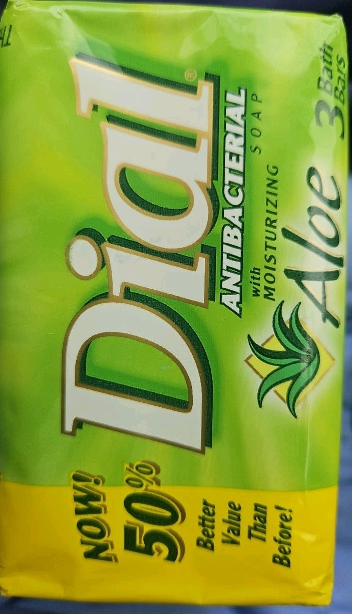 3 Pack Dial Aloe Moisture Balance Daily Care Bar Soap 4.5 Oz Each (Discontinued)