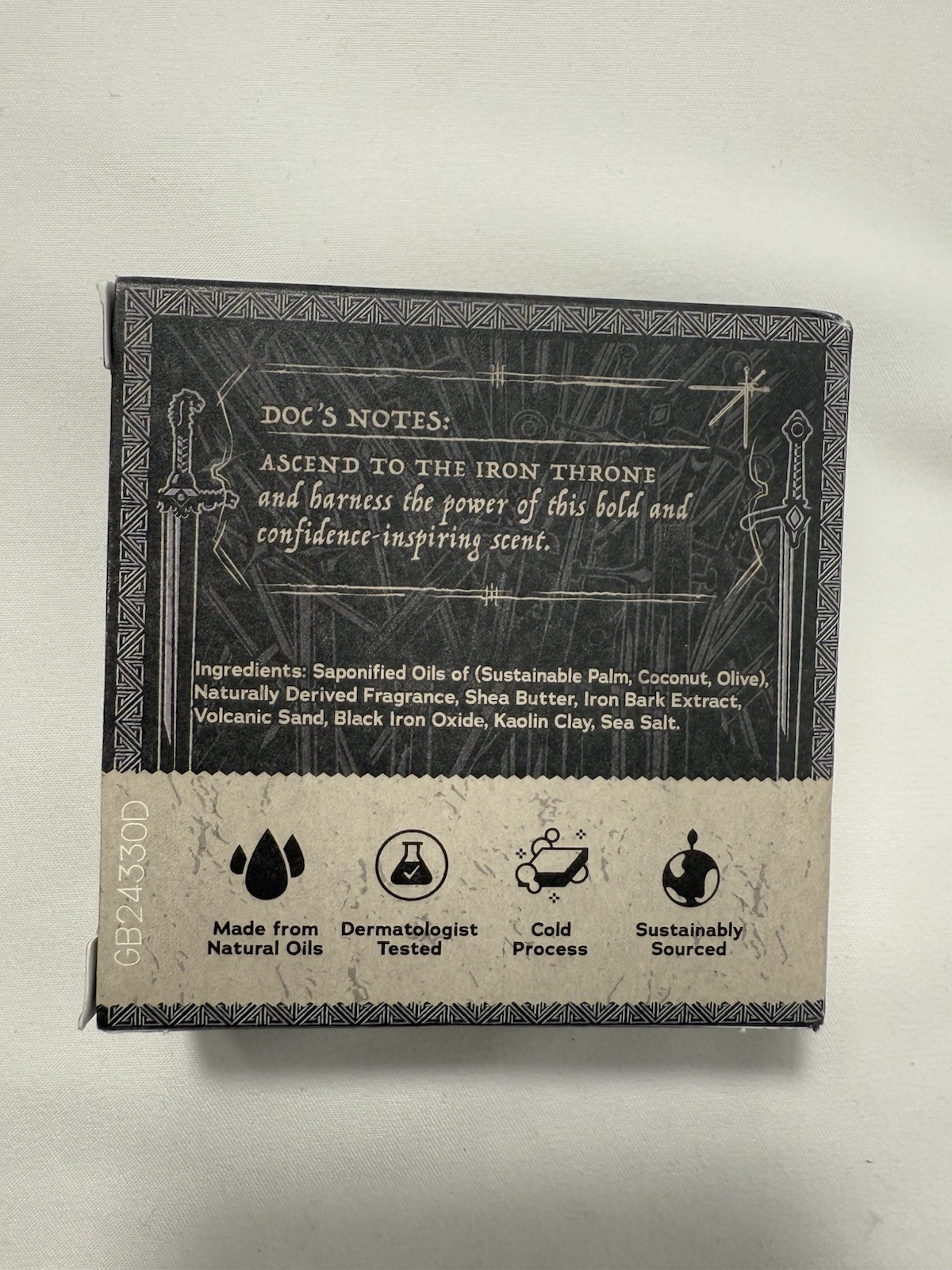 DR. SQUATCH Men’s All Natural Bar Soap – Thousand Sword Scrub – 5oz (NEW)