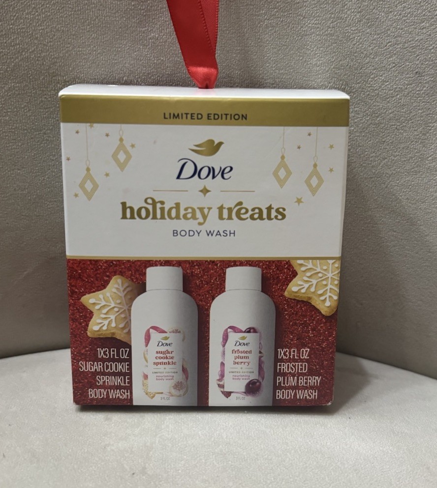 Dove Frosted Plum Berry Holiday Treats Gift Set 5 Pc Limited Edition Body Care