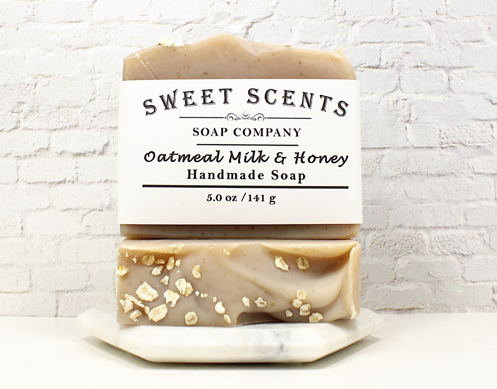 Handmade Soap – Oatmeal Milk & Honey – Cold Process, Scented Soap