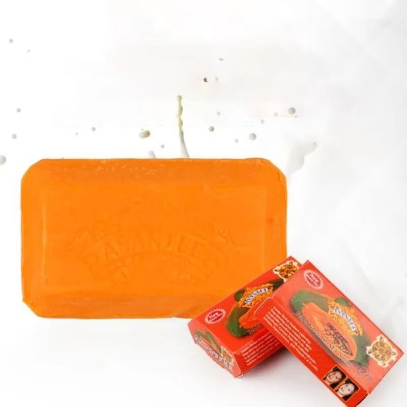 12 Bars Asantee Papaya & Honey Premium Soap Thai Herbal Lightening Beauty Bath