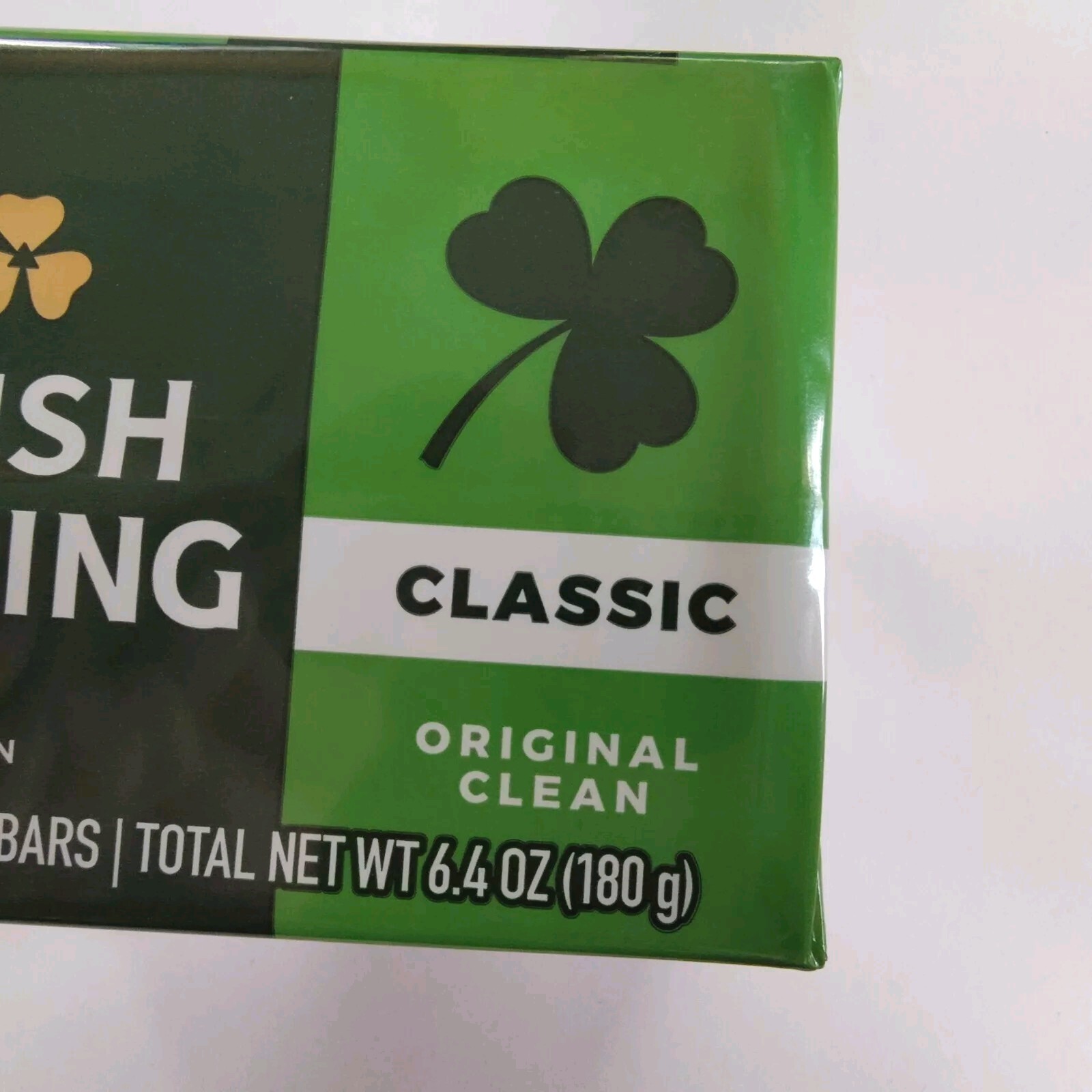 Irish Spring Original Clean Classic Bar Soap Pack, 2- 3.2 oz Bars