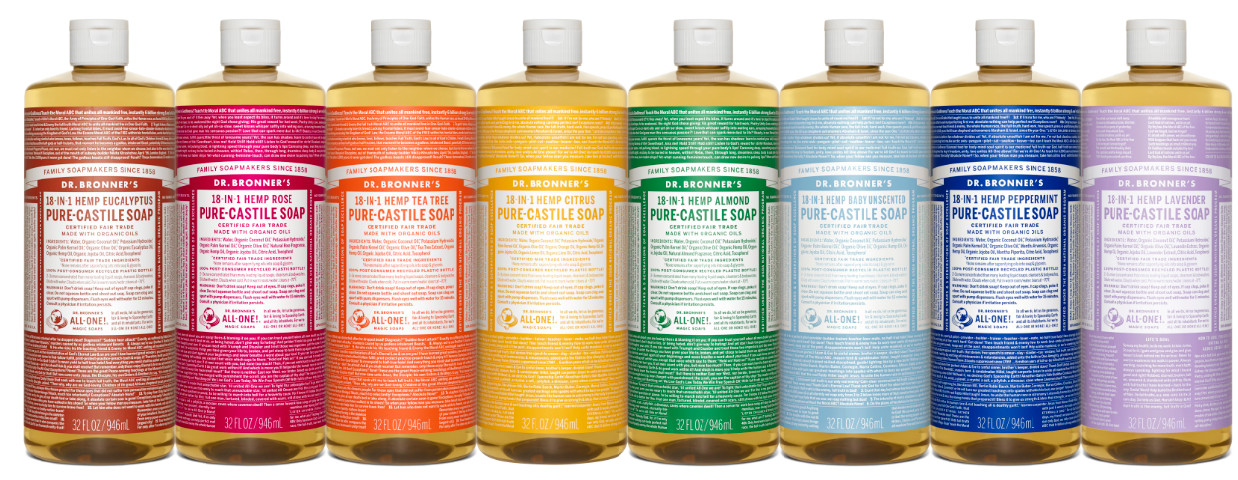 Dr Bronner’s Castile Soap 32 Oz | Pick Scents