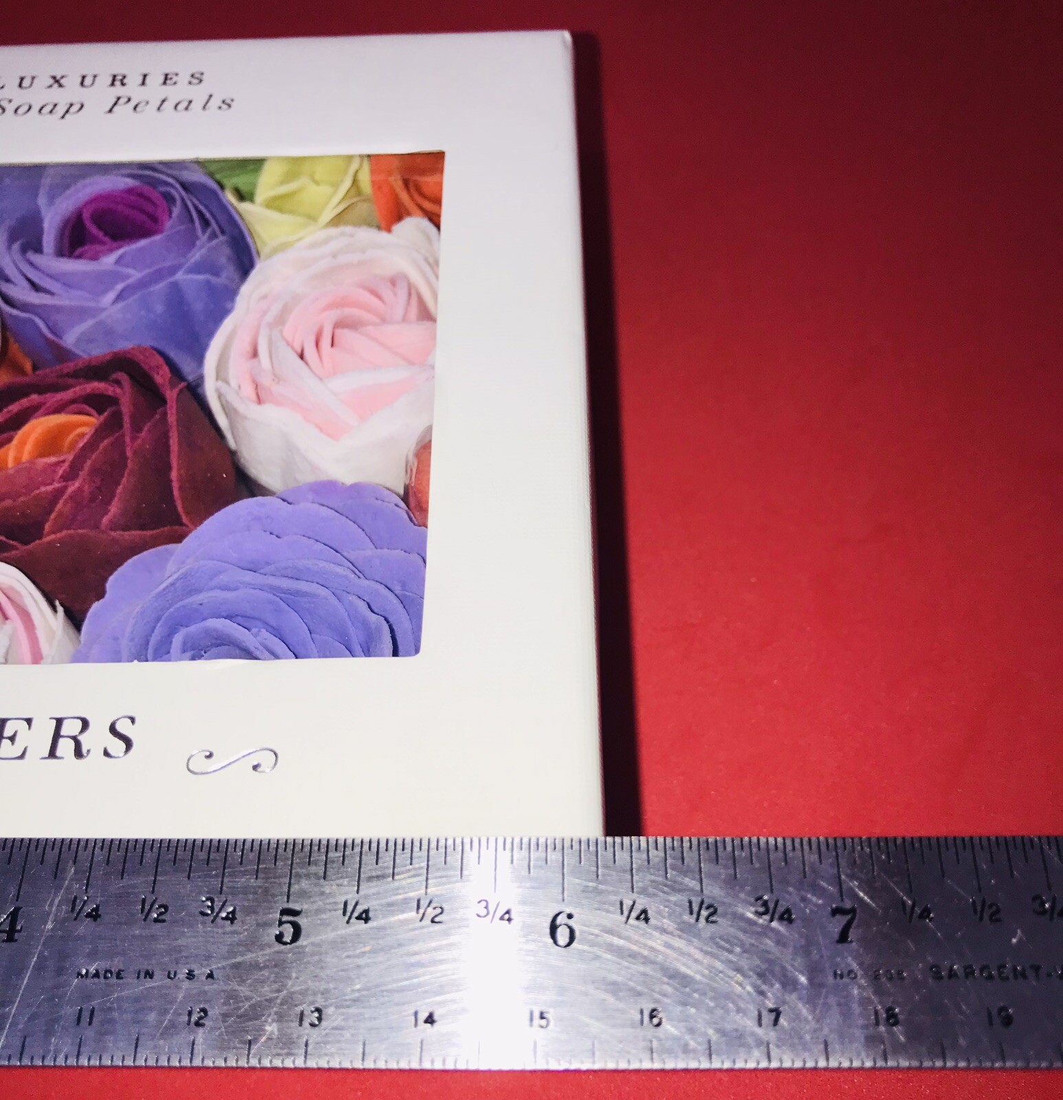 Body Luxuries Scented Bath Soap Petals Rose & Wild Flowers 2.47oz 70g NEW
