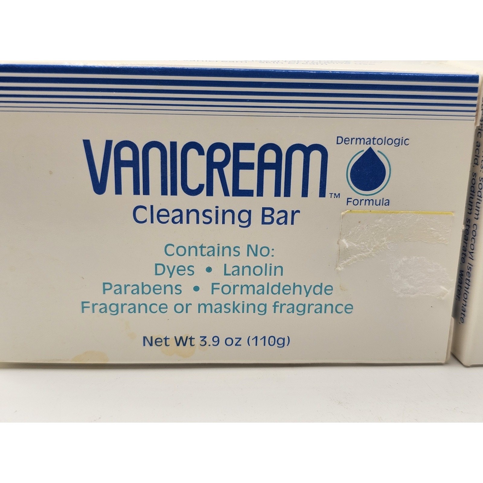 Vanicream Cleansing Bar for Sensitive Skin 3.90 oz NEW ( 2 Bars)