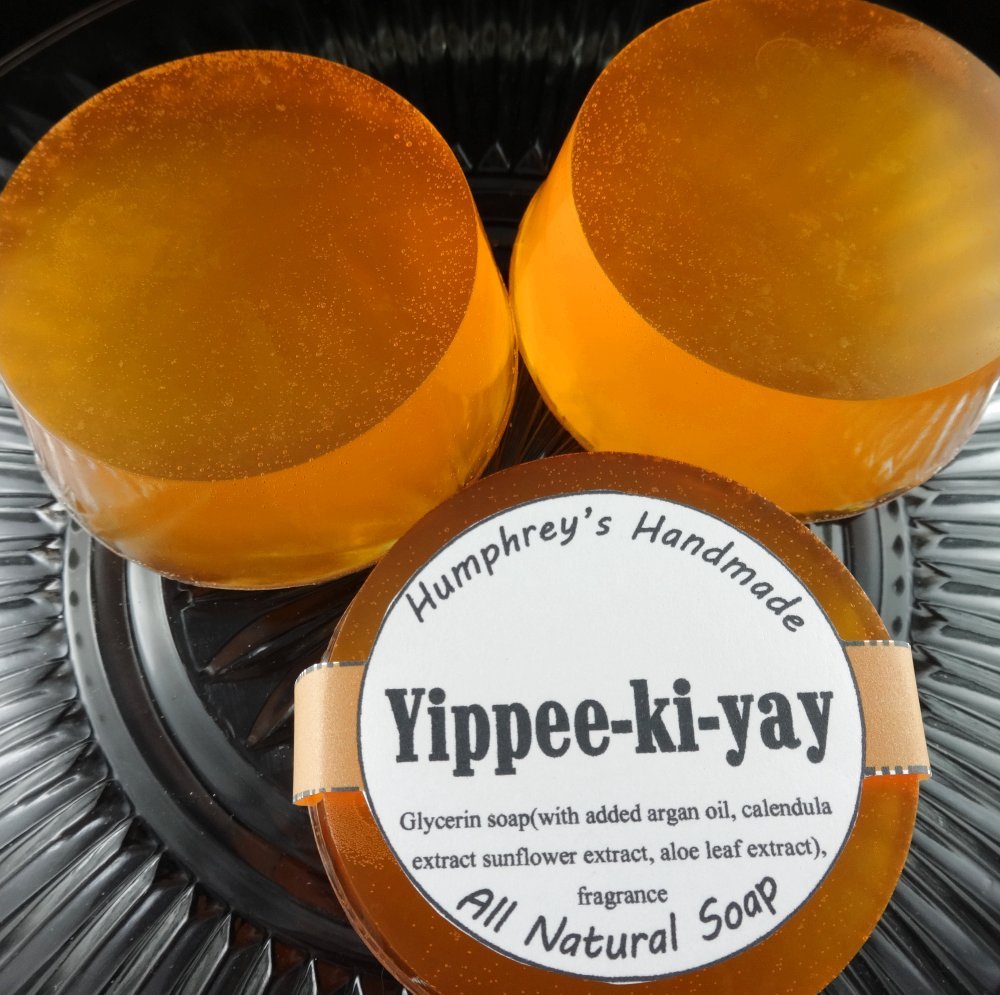 YIPPEE-KI-YAY Men’s Glycerin Soap, Very Sexy For Men Type, Beard Wash, Shave Bar