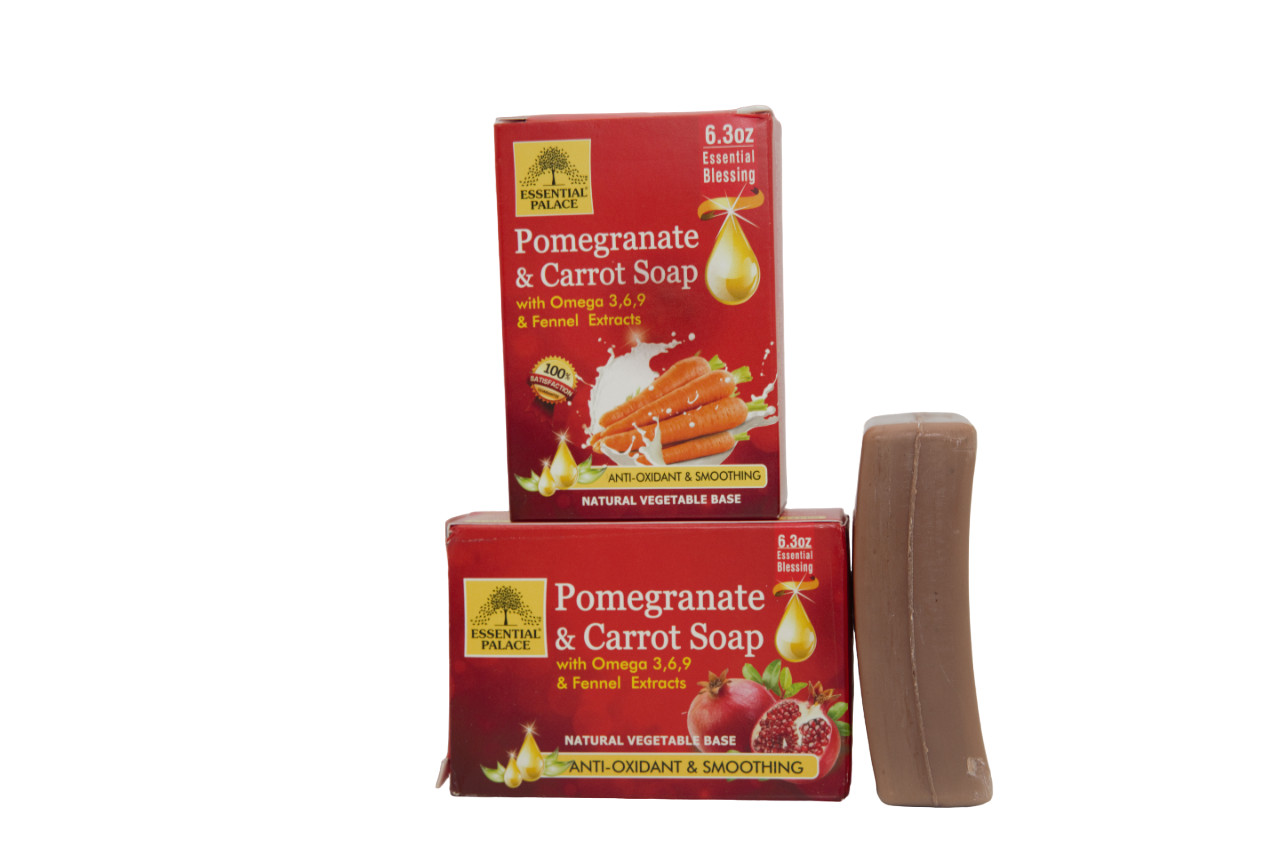 Soap- African Black Soap 6.3 oz – 6 pcs set by Essential Palace