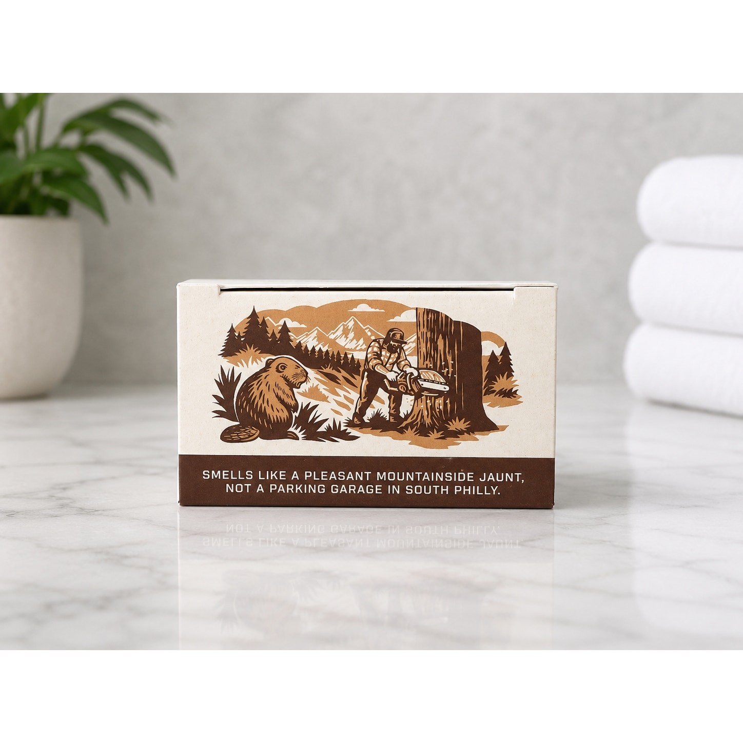 Duke Cannon Big Ass Brick of Soap Sawtooth Alpine Air Cedarwood 10 Oz New