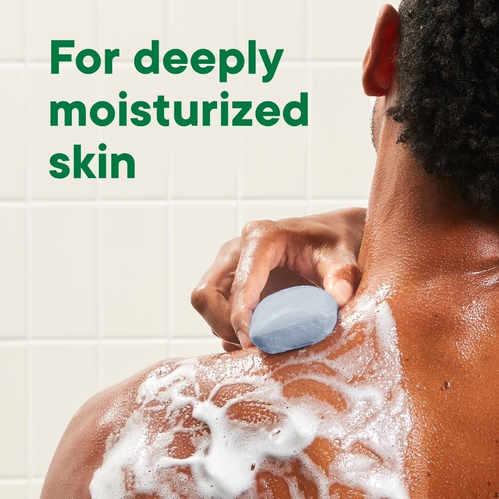 Men’s Deodorant Bar Soap Moisture Blast 3.7 oz Bar Pack of 8