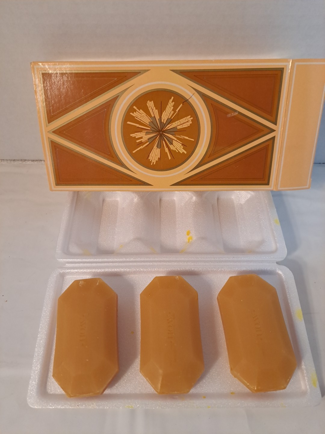 AVON NOS Timeless GIFT SOAP with box 3 Perfumed soaps NEW