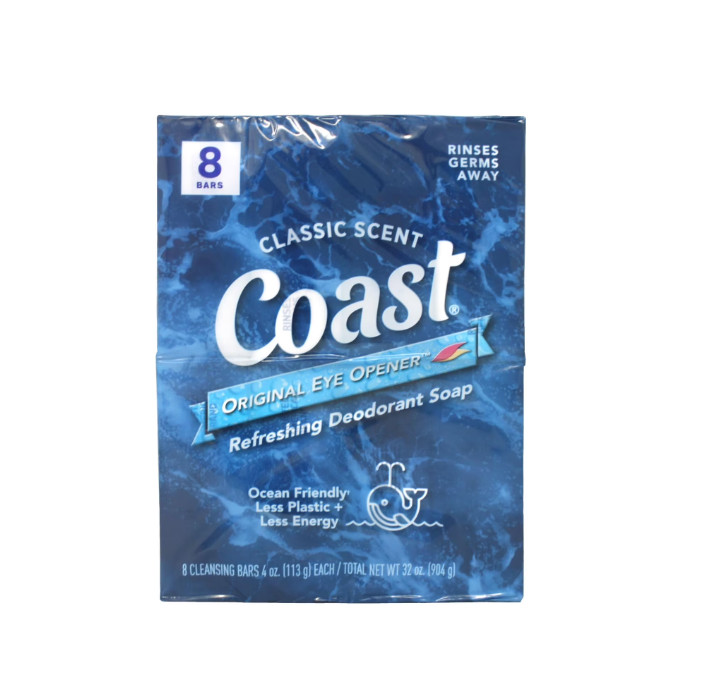 4 Pack Deodorant Bar Soap 32 Bars Classic Scent All Skin Types 3.2oz