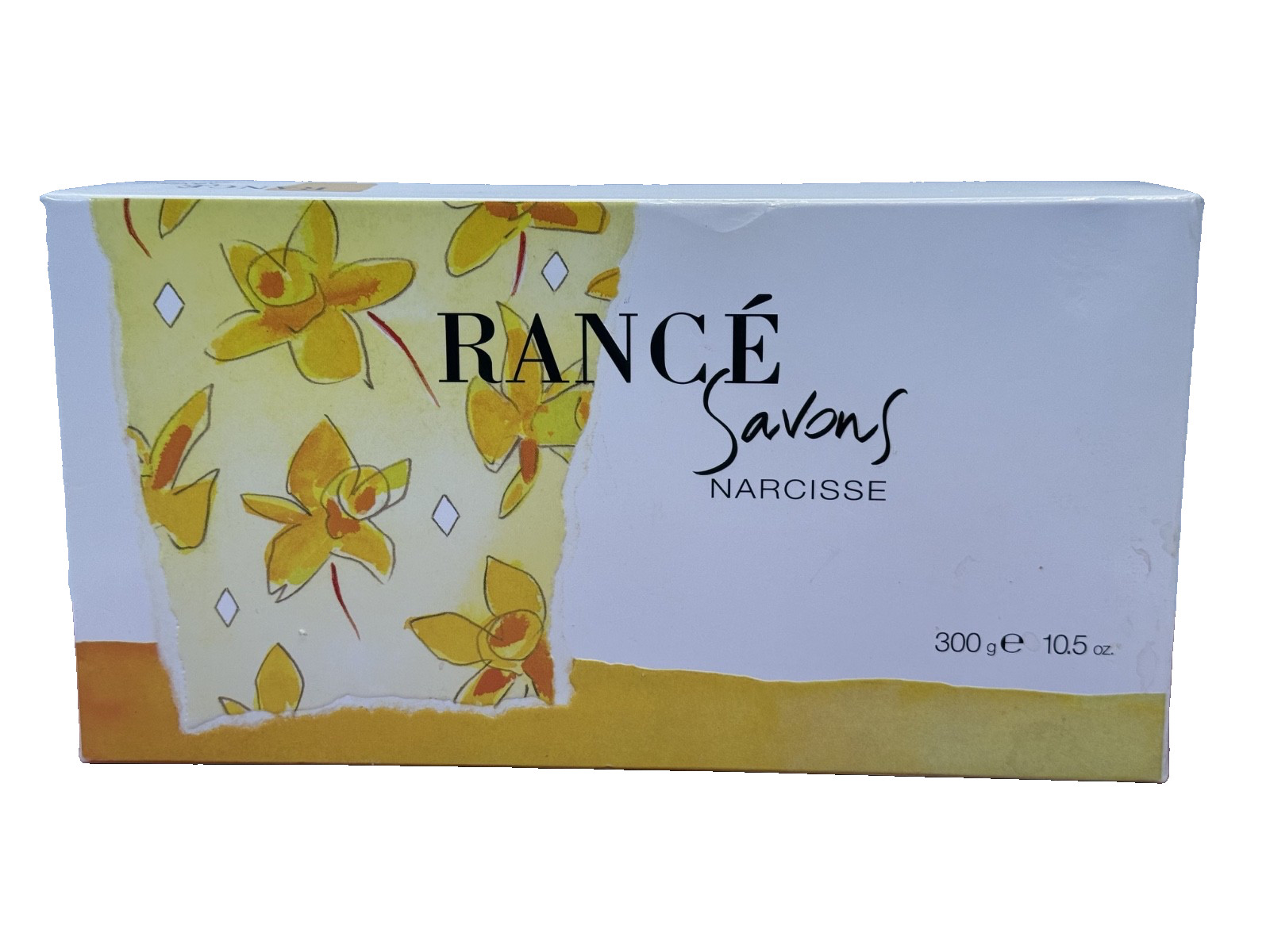 Box of 3 Rance Narcissus Soaps (Narcisse Savons) Made in Italy