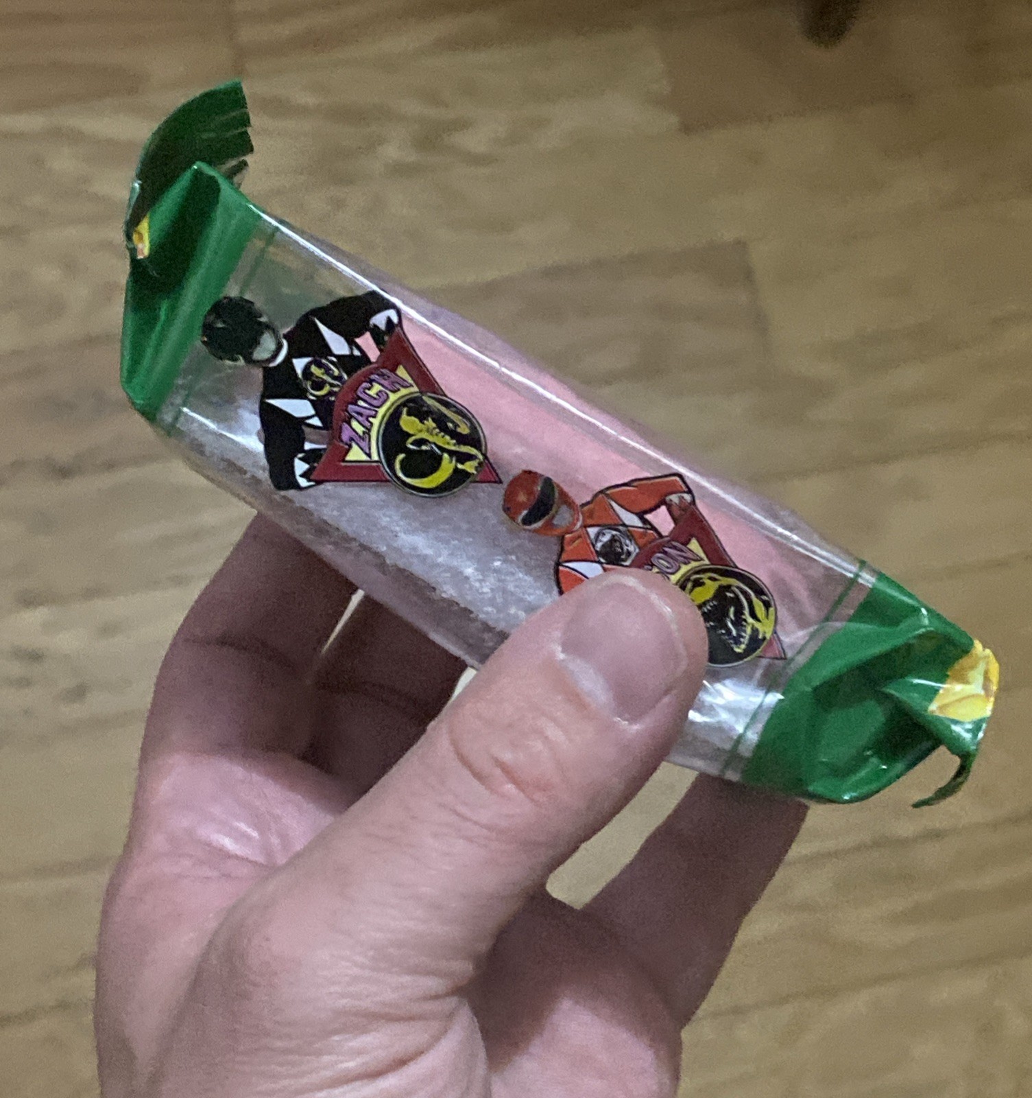 VINTAGE Mighty Morphin Power Rangers Bar Soap – 90s Bath JASON Red MMPR 1994 NOS