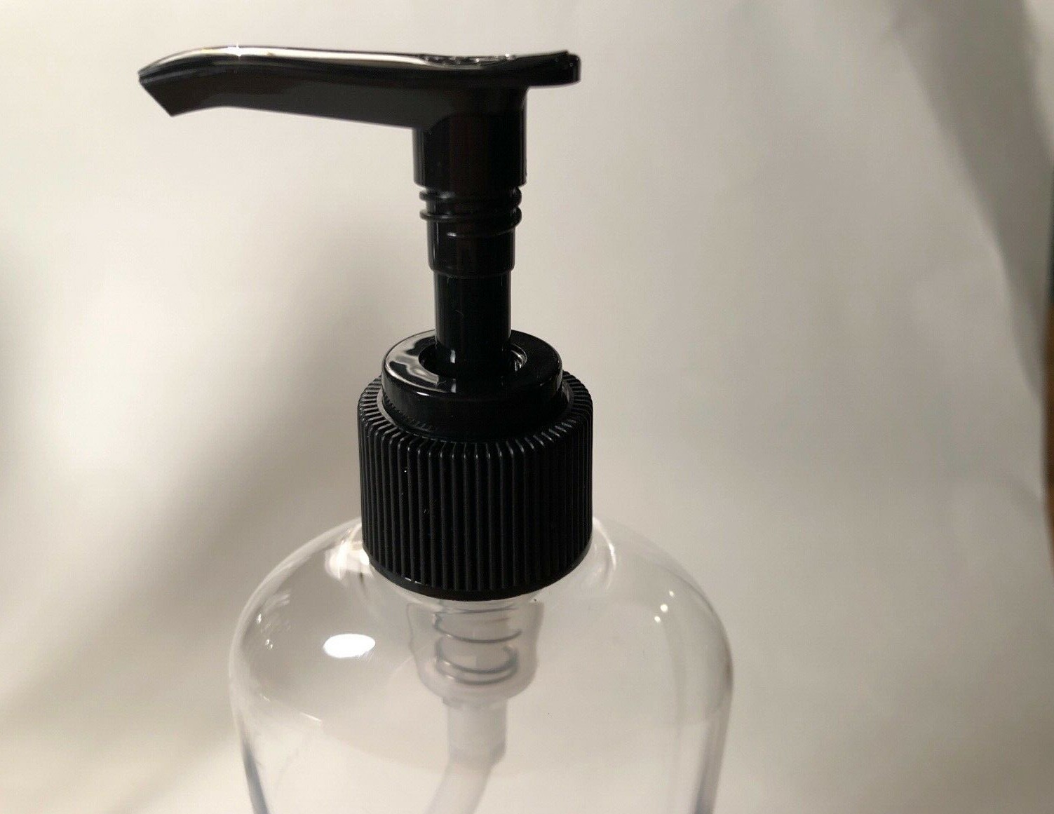 8 oz PET Plastic BPA Free 24/410 Clear Cosmo Oval Bottles caps pumps sprayers