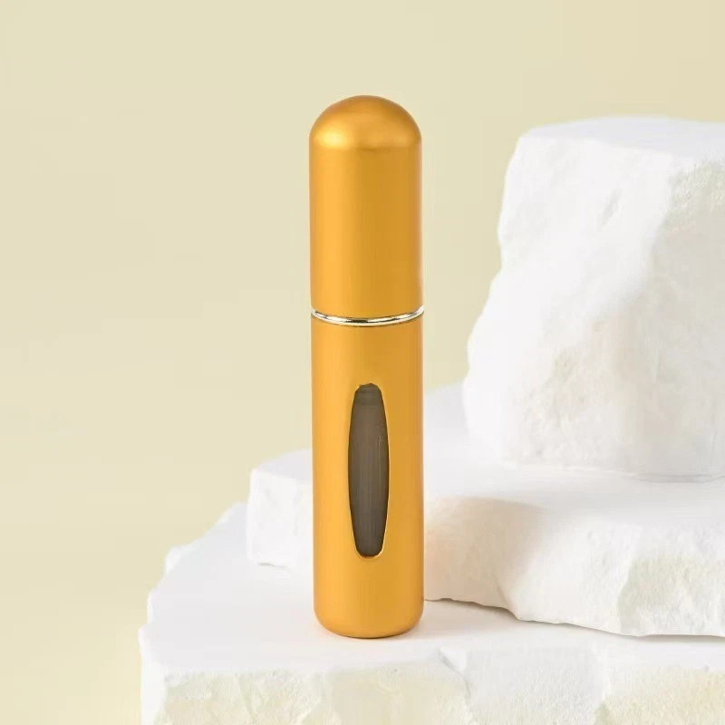Any 5 PCS Mini Travel Perfume Atomizer Bottle Portable Spray Pump Case Refill