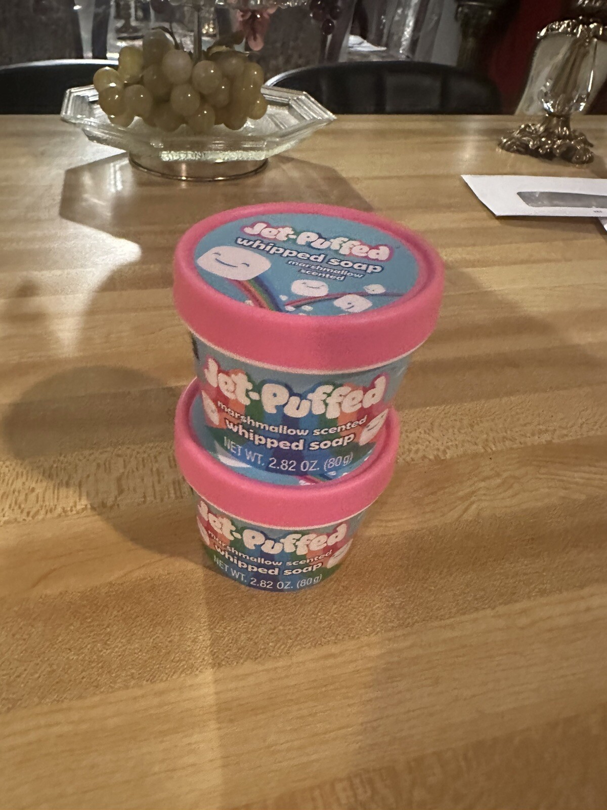 NEW JET PUFFED MARSHMALLOW SCENTED WHIPPED SOAP 2.82 oz (lot 2)
