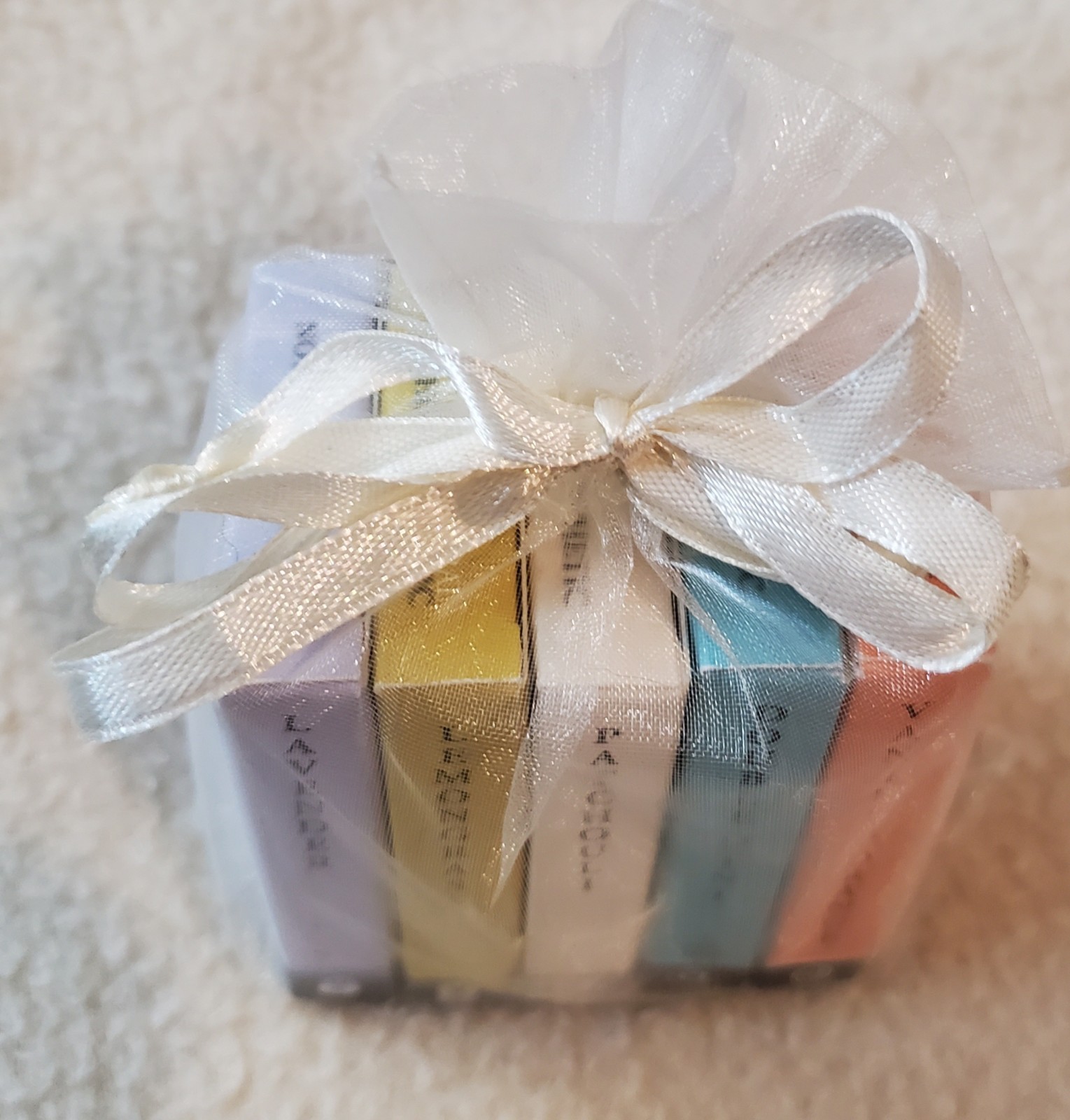 5 Plant Life Aromatherapy Herbal Sampler Soap Bars 1oz. Variety of Scents