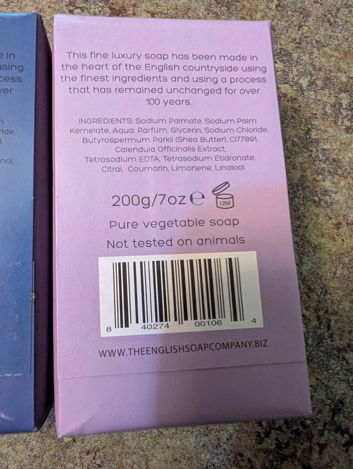 3pc Bath Bar Soap The English Soap England Sealed NEW 7oz 200g Each