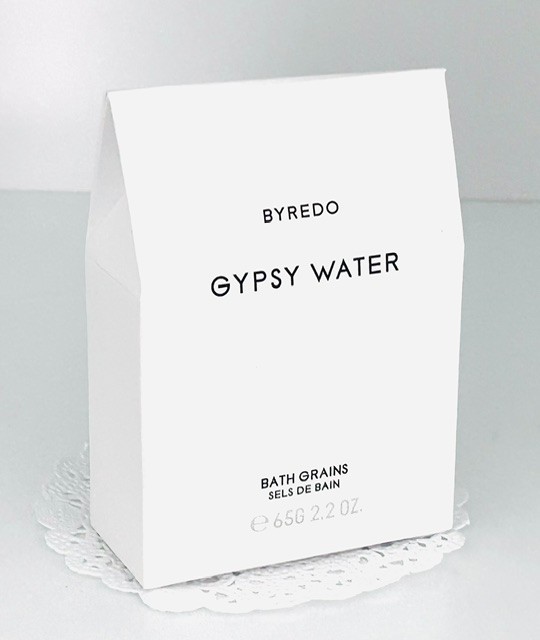 Authentic Byredo Gypsy Water Bath Salt Grains 65g + EDP 2ml Sample Spray Set