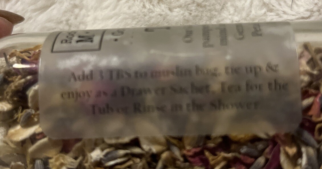 Rocky Mountain Soap Market Gourmet Tub Soak Tub Tea