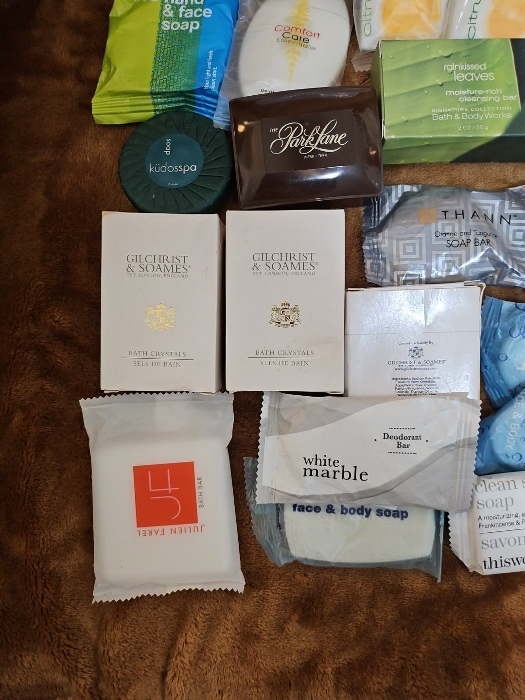 Luxury Soaps Lot Of 30 & Mud Pie Soap Dish Variety Set Of Soaps NEW