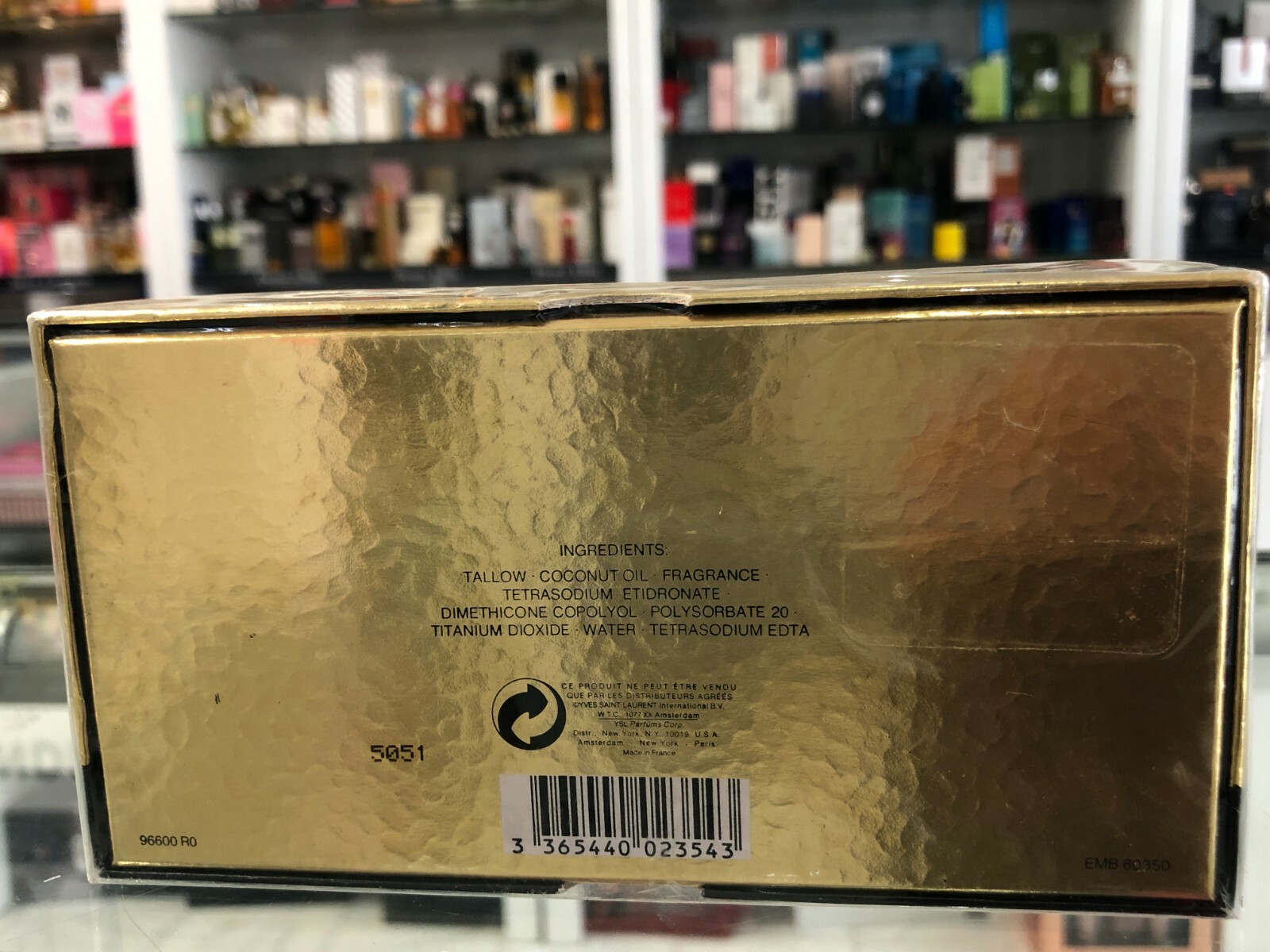 CHAMPAGNE 2 PERFUMED SOAPS BY YVES SAINT LAURENT 3.5oz x 2 (COMPANY SEALED)