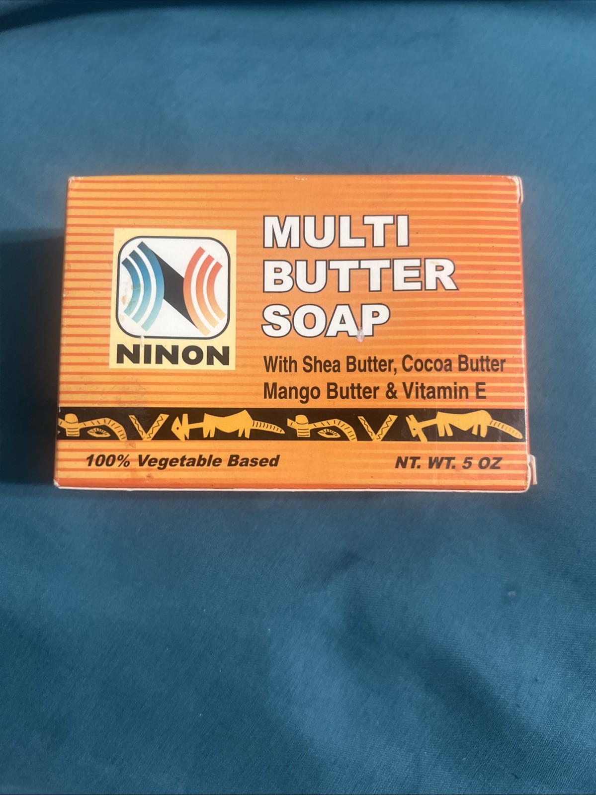 1 Pack of Ninon Multi Butter Soap Bar Shea, Cocoa, Mango Butter w/ Vitamin E