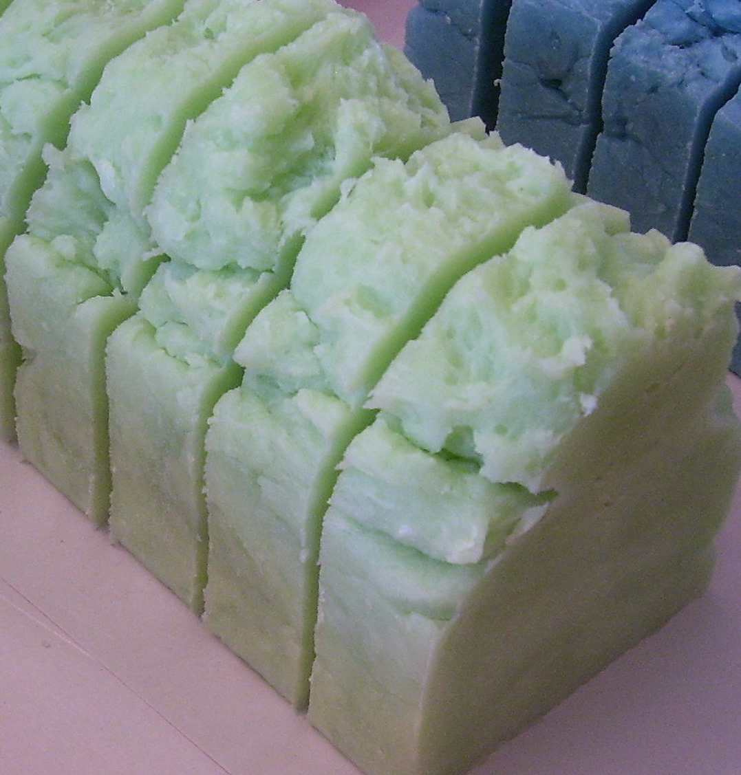 ARGAN OIL Soap COCONUT TWIST Shea Butter SOAP Bars 4 LG. COCONUT TWIST Soap