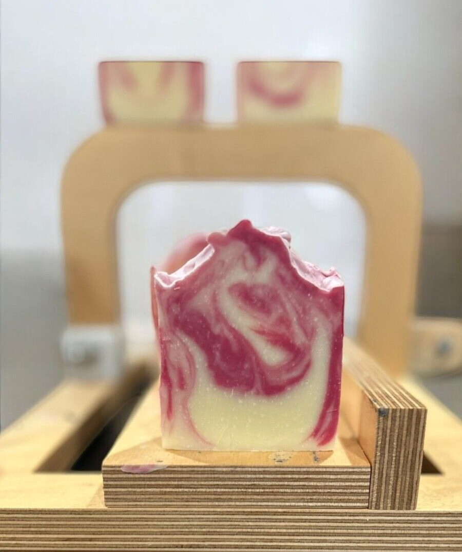 Strawberry Bar Soap-2 Bars