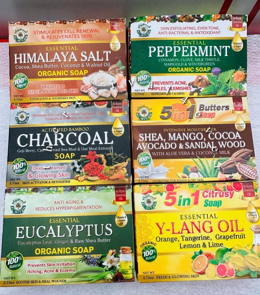 ORGANIC SOAP-Al Riyan 14 Different Types Available