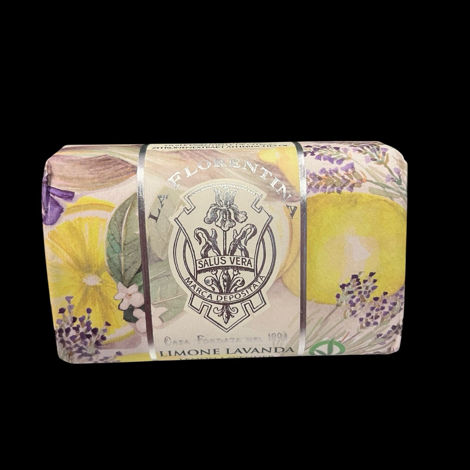 La Florentina Lemon Soap Made in Italy 9.7 oz Luxury Bath Bar Casa Fondata 1894