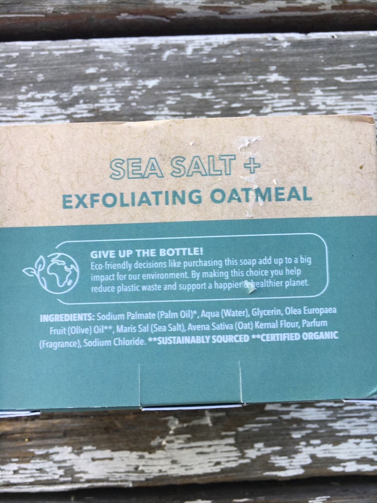 Olivia Care – Sea Salt + Exfoliating Oatmeal Bar Soap 3-5 Oz Bars