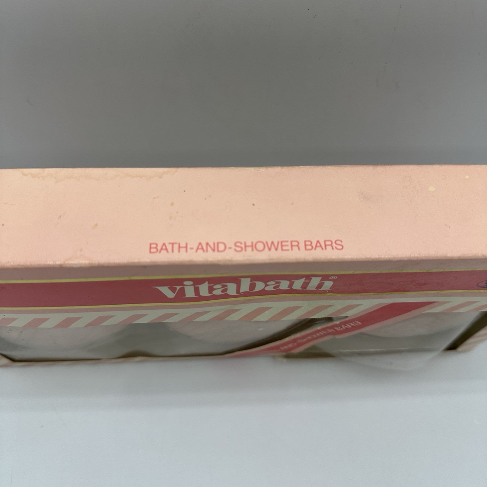 VTG Vitabath Fresh Pink Bath & Shower Bars 12oz 3 Pack Soap